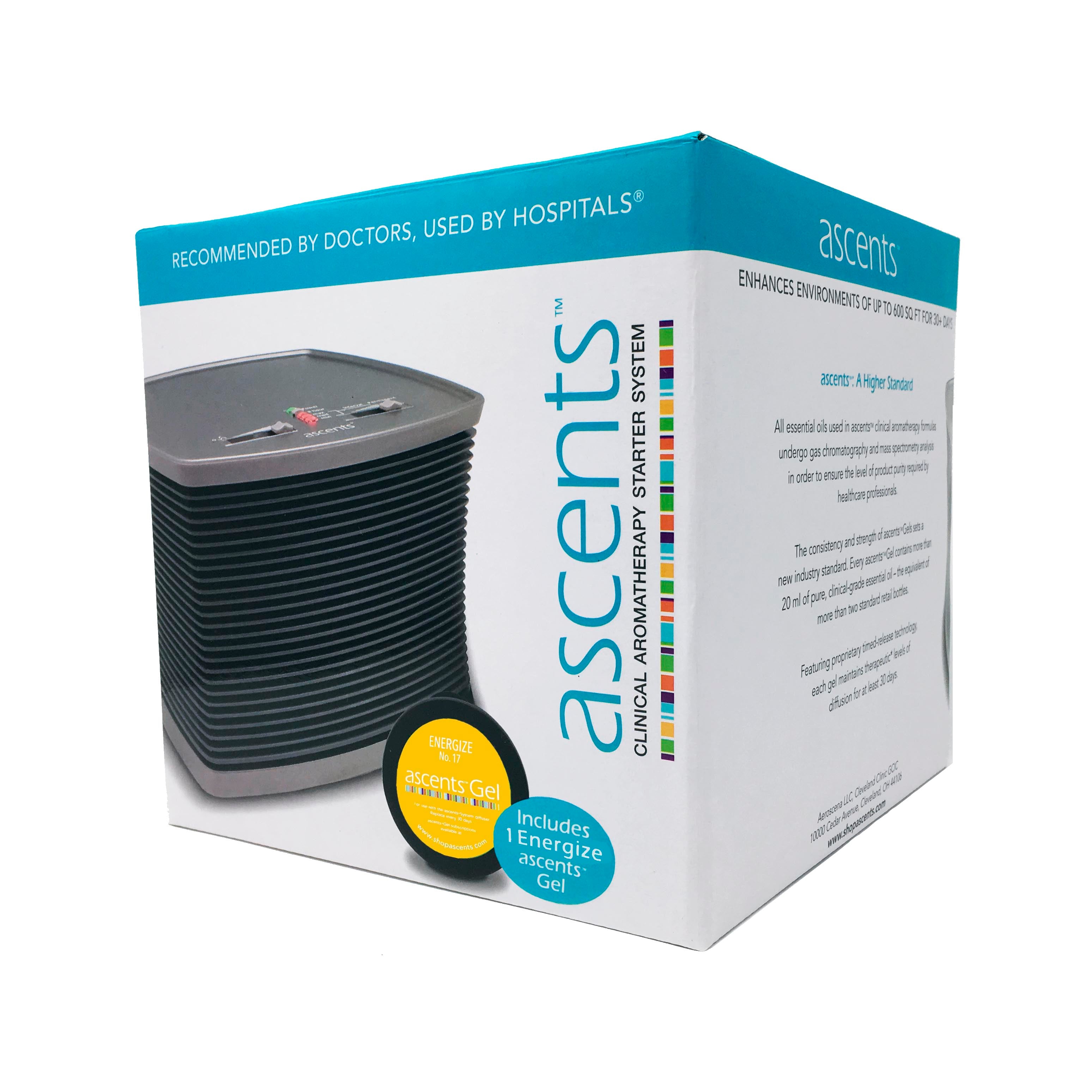Diffuser Classic & Energize Gel - For Fatigue & Low Energy