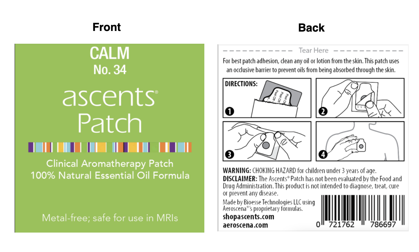 Calm Patches - For Stress & Anxiety