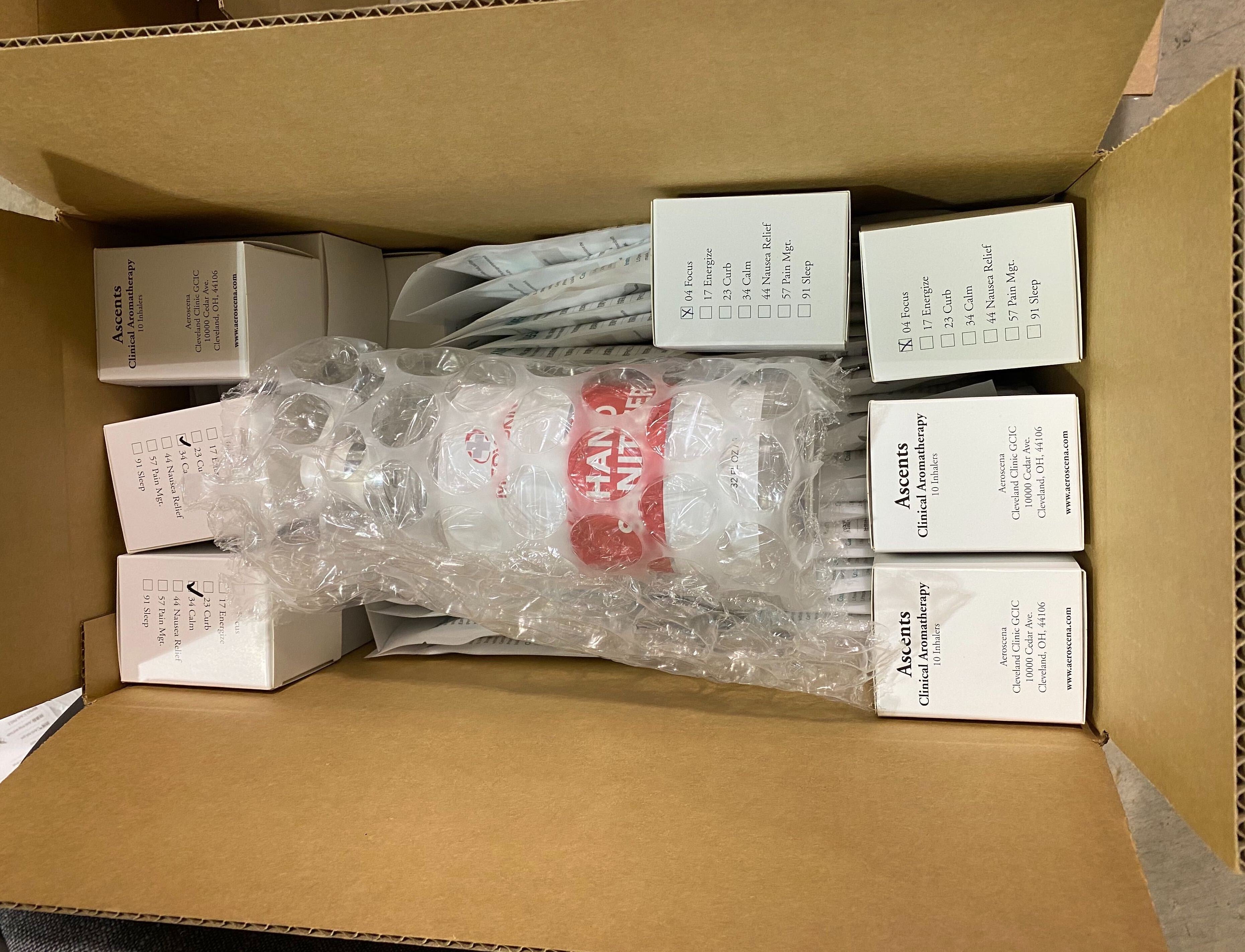 Global Clinical Aromatherapy Leader Aeroscena Donates PPE Care Packages to First-Line Medical Workers During the COVID-19 Pandemic