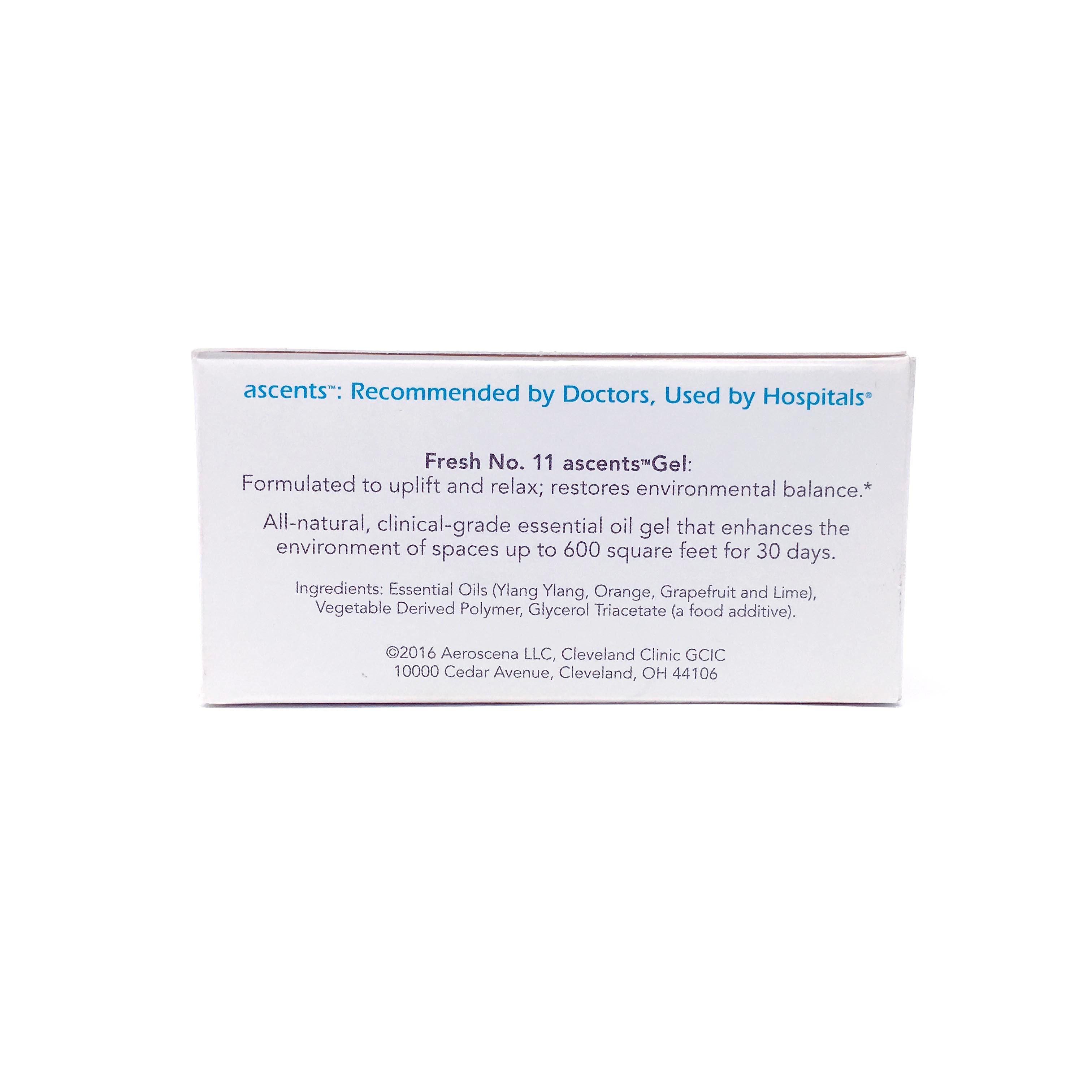 Essential Oil GEL - FRESH No. 11 - Clinical Aromatherapy for Uplifting & Balance