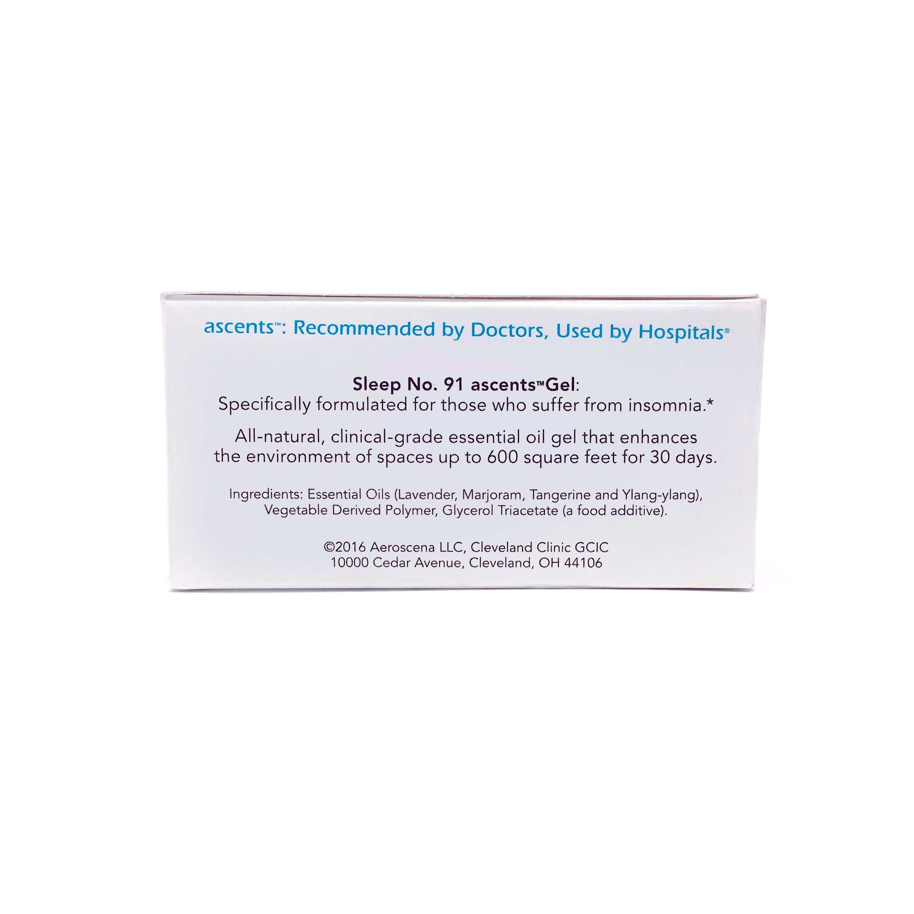 Essential Oil GEL - SLEEP No. 91 - Clinical Aromatherapy for Insomnia & Restlessness