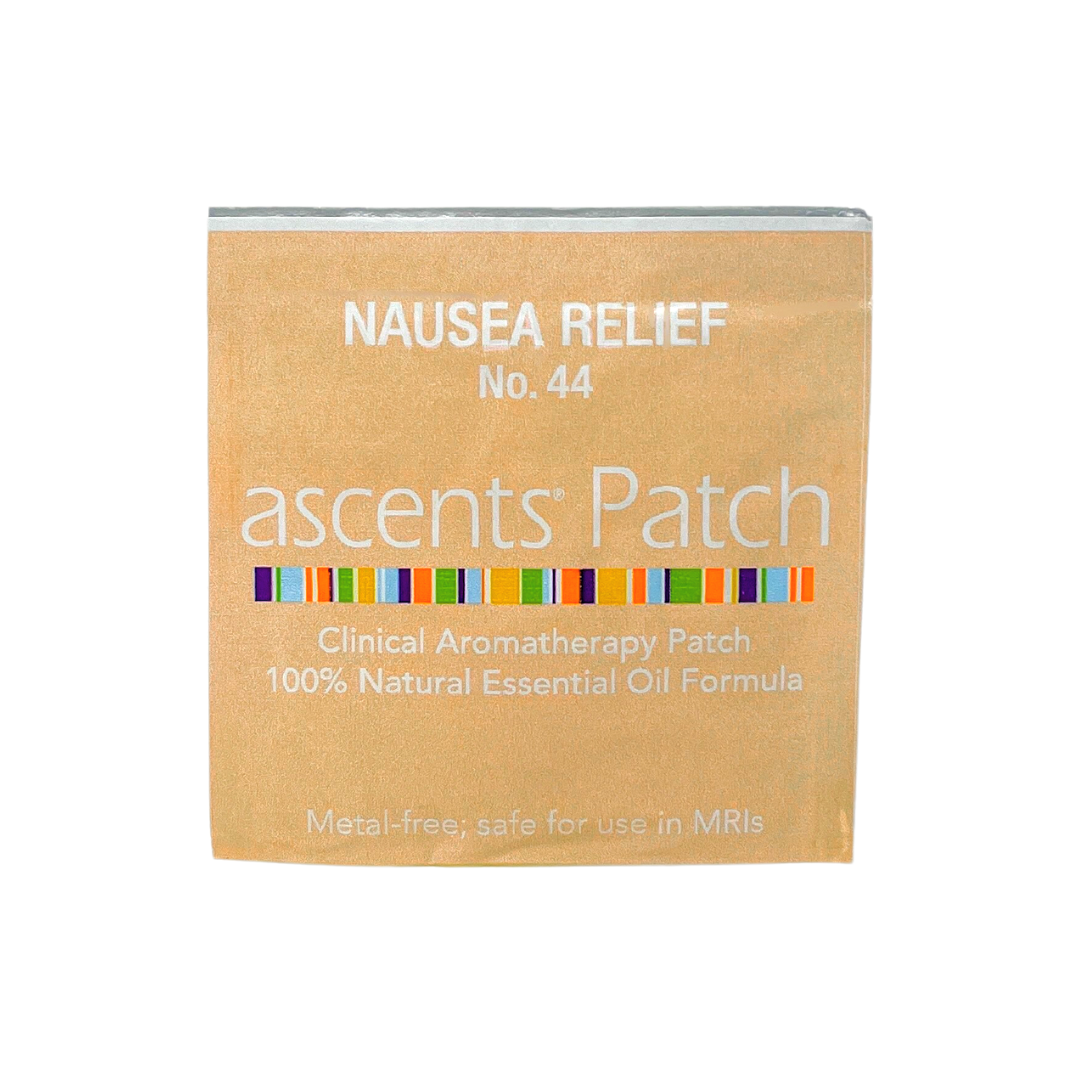 Essential Oil PATCH - NAUSEA RELIEF No. 44 - Clinical Aromatherapy for Nausea & Vomiting