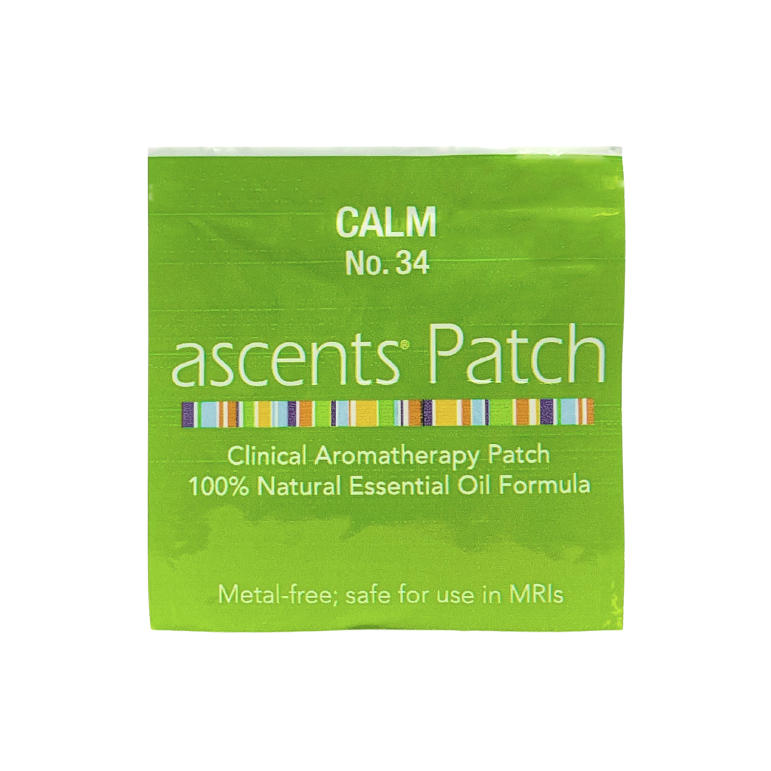 Essential Oil PATCH - CALM No. 34 - Clinical Aromatherapy for Stress & Anxiety